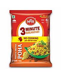 MTR Instant Khatta Meetha Poha - 3 Minutes Breakfast, 160g