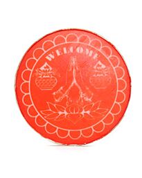 Rangoli / Kolam Net Stencil – Welcome, 20cm