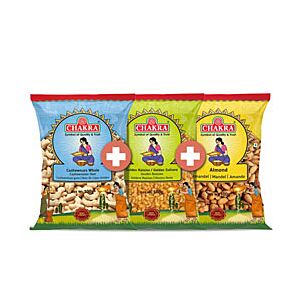 Dry Fruits Combo Pack – Cashew, Almond and Golden
