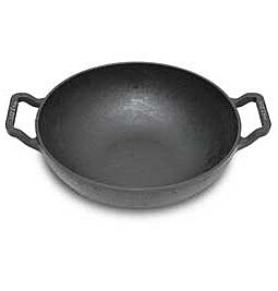 Shop Acqua Shine Black Cast Iron Kadai - 26 cm (Induction Compatible) online – with Ekirana for Just €33.99 /