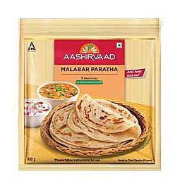 Shop Ashirvaad Frozen Malabari Paratha, 350g (5pcs) online – with Ekirana for Just €3.95 /