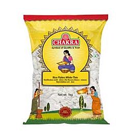 Kaufen Sie Chakra Weiße Reisflocken dünn (Poha), 1 kg online ein –mit Ekirana für nur 4,25 € / 2,99 €