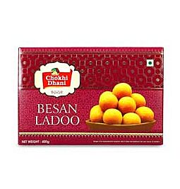 Shop Chokhi Dhani Besan Ladoo, 400g online – with Ekirana for Just €6.75 /