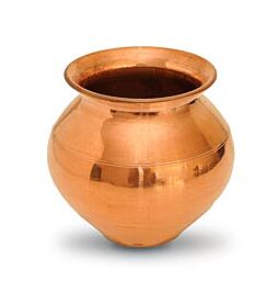 Achetez Kalash en Cuivre pour Puja – Grand (10×11 cm) en ligne – avec Ekirana pour juste 10,99 € /