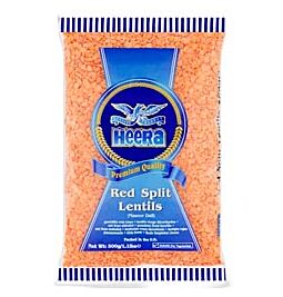 Shop Heera Red Lentils (Masoor -Split), 500g online – with Ekirana for Just €2.99 /