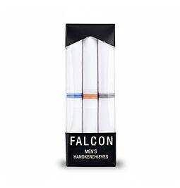 Kaufen Sie Falcon Herren Taschentücher, 3er-Set, Gestreift online ein –mit Ekirana für nur 3,99 € /