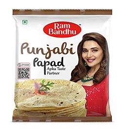 Shop Rambandhu Punjabi Papad, 200g (5") online – with Ekirana for Just €2.85 /