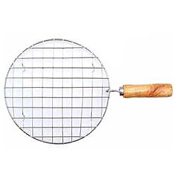 Shop Stainless Steel Wire Roaster with Wooden Handle online – with Ekirana for Just €9.99 /