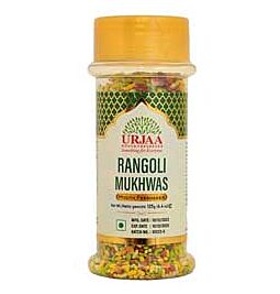 Shop Urjaa Rangoli Mukhwas, 125g online – met Ekirana voor alleen maar € 1,99 /